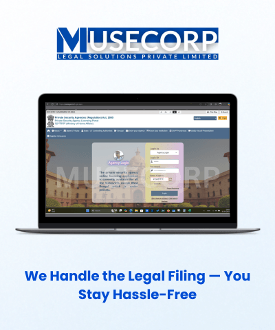 Legal Filing Process Handled Digitally By Musecorp Compliance Team
